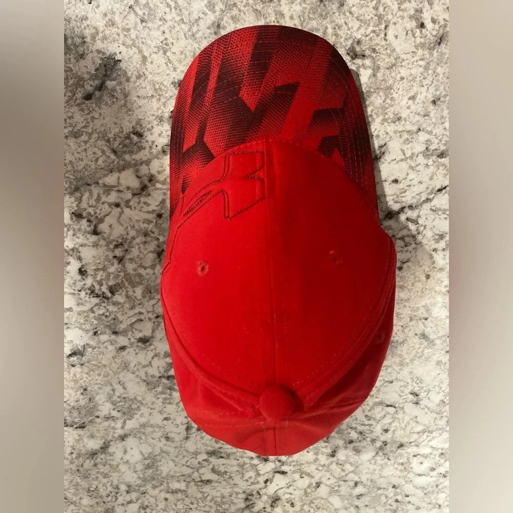 Under Armour Youth Red Fitted Baseball Cap Size S/M